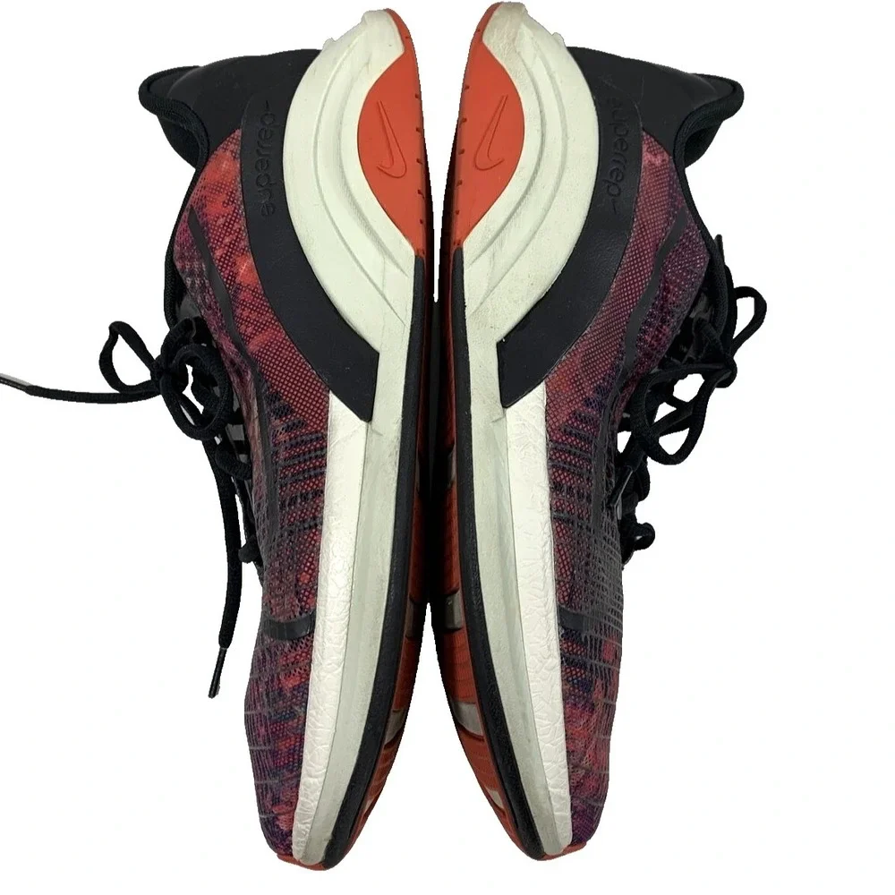 Nike‎ ZoomX SuperRep Running Shoes Mens Sz 12 Burgundy Black Sneakers CU7627-003